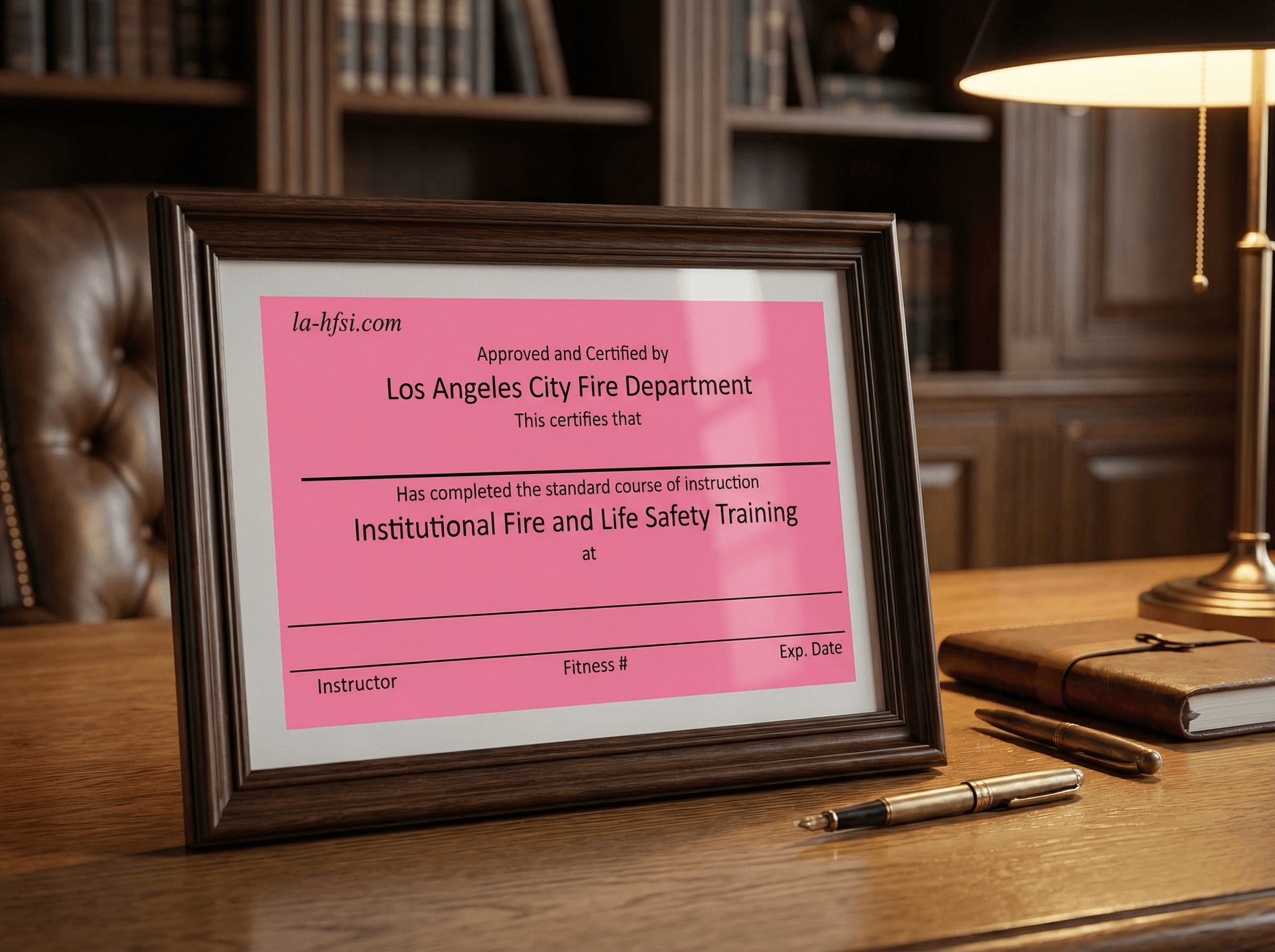 Fire & Safety Certificate for Nursing Homes